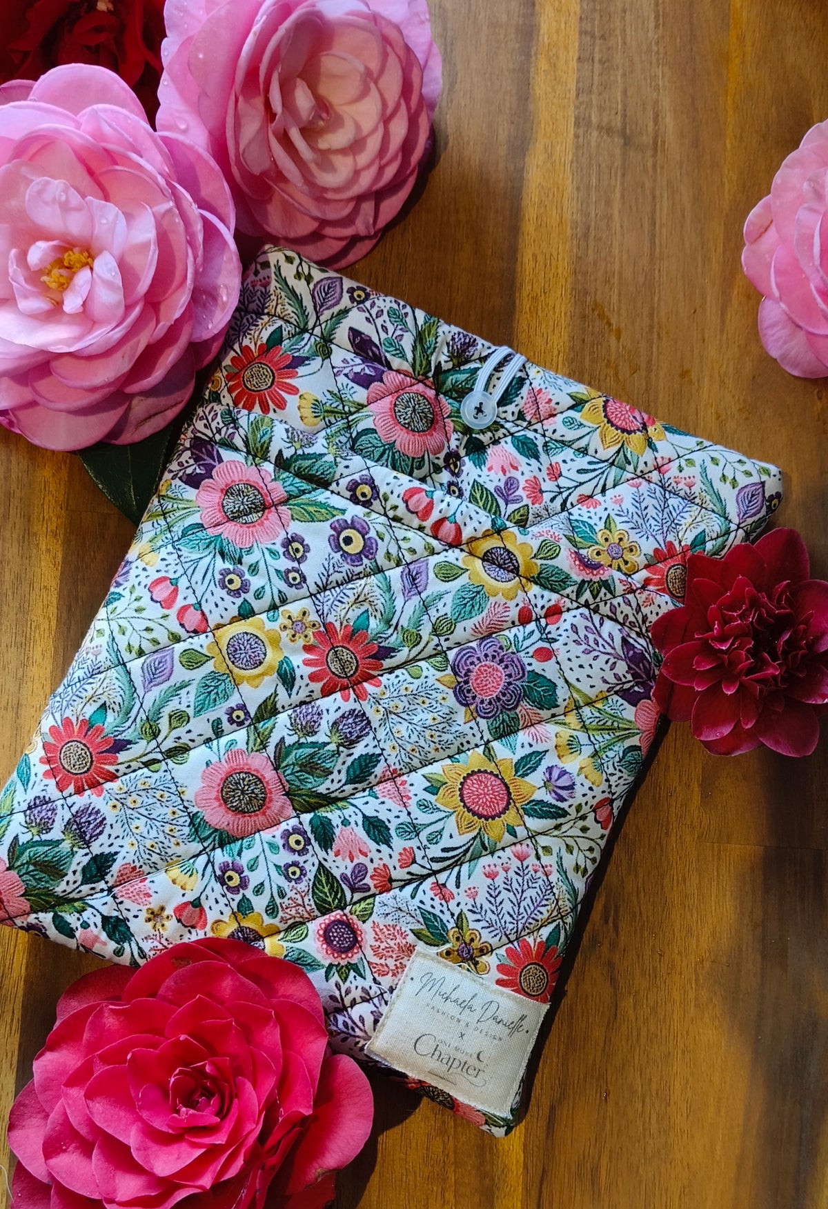 Garden Party Quilted Ereader Sleeve