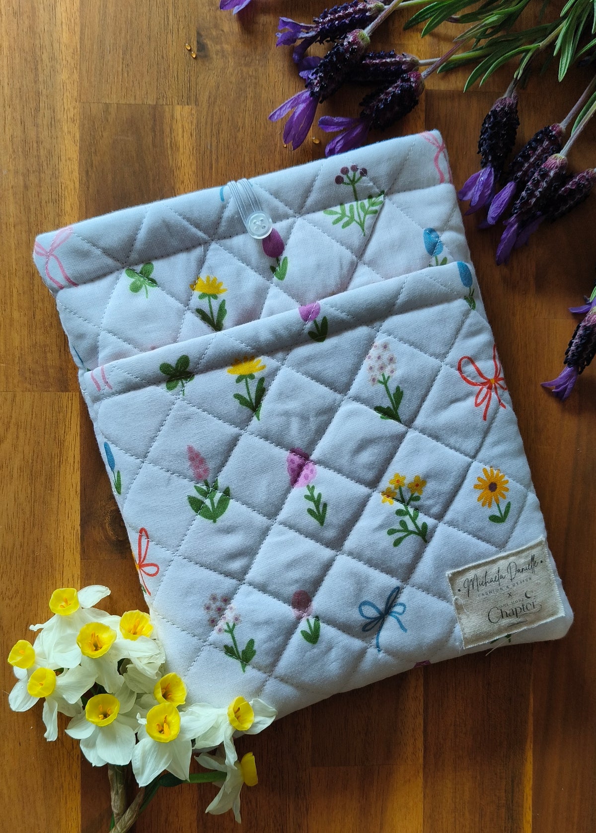 Spring Fling Quilted E-reader Sleeve