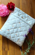 Peachy Keen Quilted E-reader Sleeve